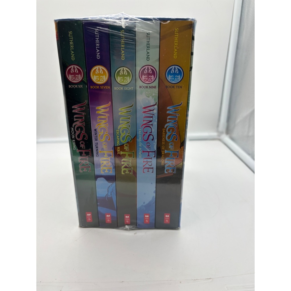 Wings of Fire Box Set Books 6-10 Second Arc Tui Sutherland Brand New Sealed